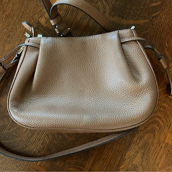 Kate Spade Brown Satchel with Textured Leather and Gold Hardware - Picture 2 of 5